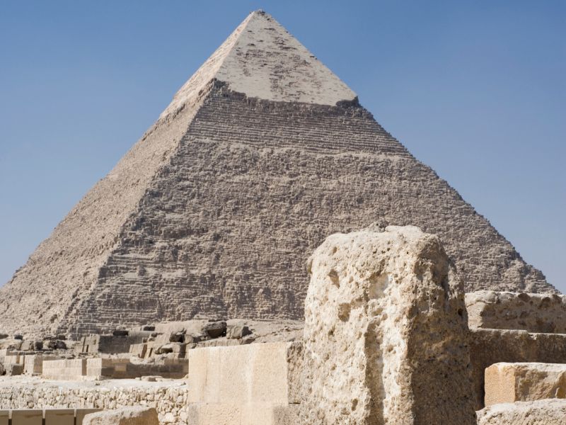 Pyramides de Gizeh - Khafre