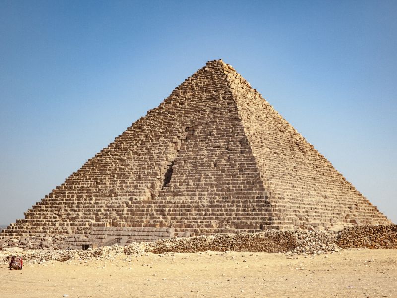 Pyramides de Gizeh, Égypte - Kheops pyiramide